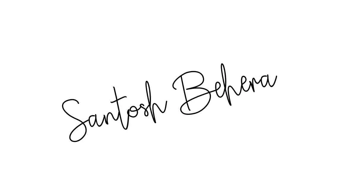 Santosh Behera name signatures